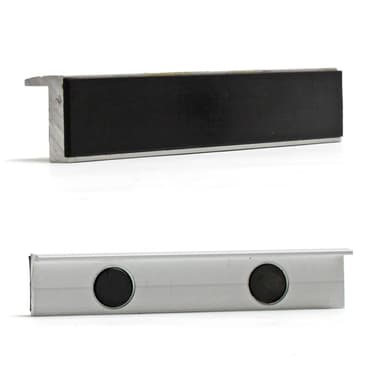 Alu čeľuste do zveráka pogumované 125 mm