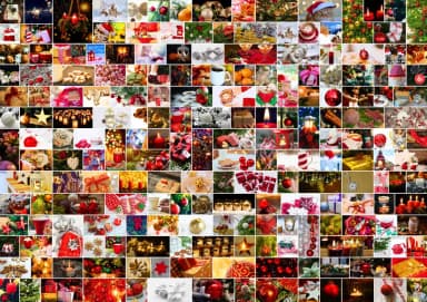 Grafika - Puzzle Collage - Christmas - 1500 dielov