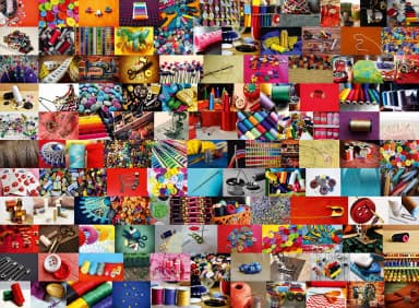 Grafika - Puzzle Collage - Sewing - 3000 dielov