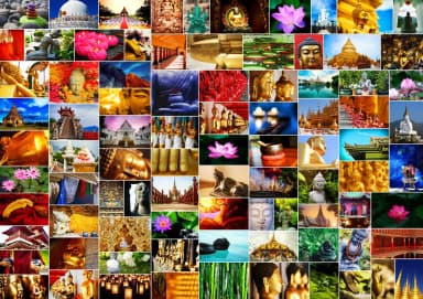 Grafika - Puzzle Collage - Zen - 1500 dielov