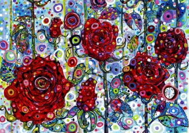 Grafika - Puzzle Sally Rich: Roses - 1500 dielov
