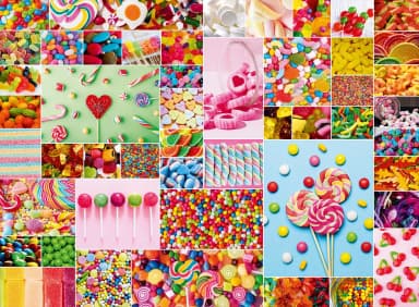 Grafika - Puzzle Sweet Candy - 3000 dielov