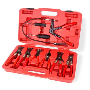 Kliešte na hadicové spony, 11-dielna sada