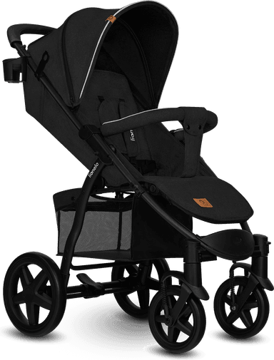 LIONELO Kočárek sportovní Annet Plus Black Carbon