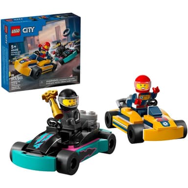 Motokáry a pretekári 60400 LEGO