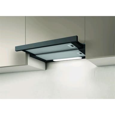 Odsávač pár ELICA, výsuvný, 304 m3/h, šírka 60 cm, čierna