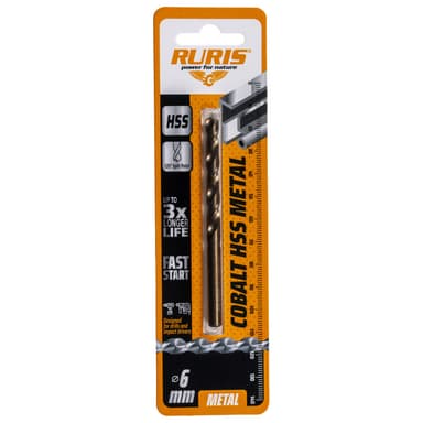 RURIS vrták do železa Kobalt HSS 6,5mm