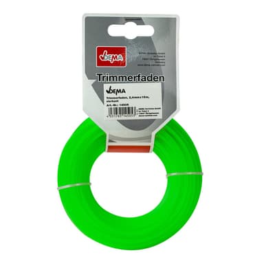 Vyžínacia struna 2,4 mm x 15 m, hranatá